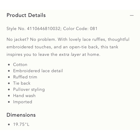 Anthropologie Embroidered Lace Blouse Dark Orange NWT Size XL - Picture 12 of 12